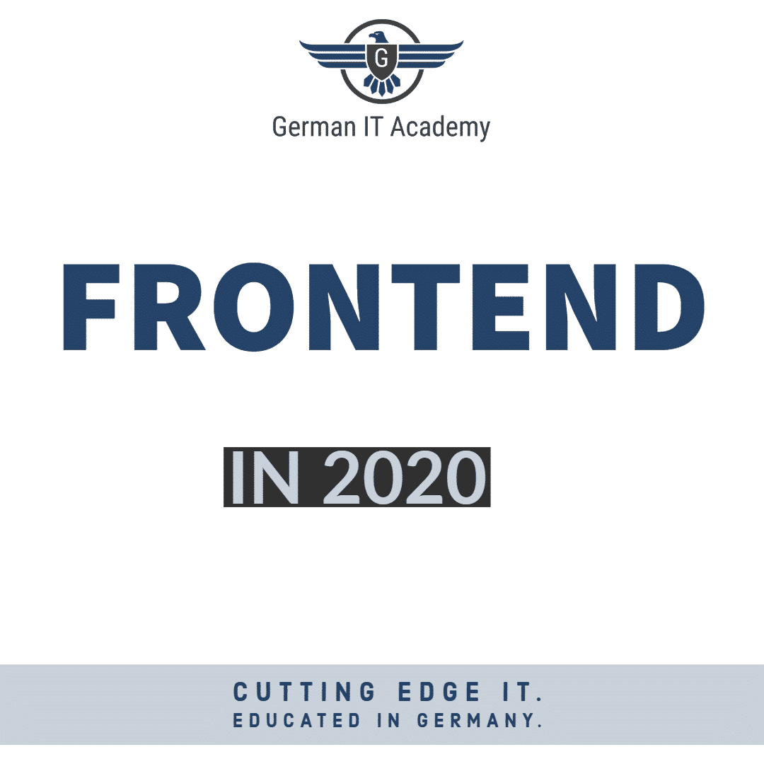 Awesome Future of Frontend in 2020